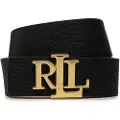 Ralph Lauren for woman. 412912040001 Leather belt Reversible black, brown (L), Casual