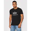 Alpha industries Basic Foil Print Kortarmet T-skjorte