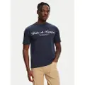 Kappa for man. 61151CW Tozeur navy T-shirt (S), Casual, Cotton, Short sleeve