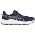 Asics for man. 1011B963 Shoes Jolt 5 navy (40.5), Flat, Laces, Casual, Sport, Running, Multisport