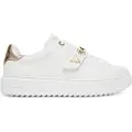 GUESS for woman. FLTDRIELE12 Drift shoes white (40), Flat, 1 to 3 cm, Laces, Casual