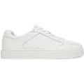 Calvin Klein for man. HM0HM01899 Clean Cup Sneakers white (43), Leather, Flat, Laces, Casual
