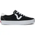 Vans for woman. VN000CQRBZW1 Sport Low leather trainers black (37), Flat, Laces, Casual