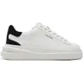 GUESS for woman. FLJELBLEA12 Trainers Elbina white (35), 3 to 5 cm, Laces, Casual