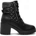 Refresh for woman. 17231001-NEGRO Ankle boots 172310 black (37), 5 to 8 cm, Laces, Zip, Casual