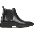 Ralph Lauren for man. 803754411002 Leather boots Chelasea Talan black (40), Flat, None, Casual