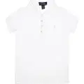Ralph Lauren for girl. 313573242005 Polo shirt with white logo (8/10Años=136/142cm), Casual, Cotton, Short sleeve, children's fashion