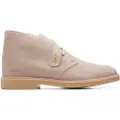 Clarks for man. 26166786 Desert Bt Evo beige boots (44.5), Flat, Suede, Laces, Casual
