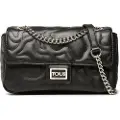 Tous for woman. 2001577051 Small shoulder bag with flap Kaos dream black (OSFA), Casual, Polyurethane