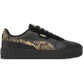 Puma Carina 3.0 Snake Chic Women, Shoes, Black/Gold, 36