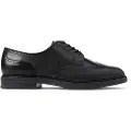 Ralph Lauren for man. 803955640002 Asher leather loafers black (45), Flat, Laces, Casual, Classic