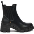 Refresh for woman. 17237501-NEGRO Ankle boots 172375 black (38), 5 to 8 cm, Zip, Casual