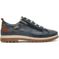 Pikolinos for woman. W3W-6979 Vigo navy leather trainers (37), 1 to 3 cm, Laces, Zip, Casual