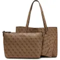 GUESS for woman. HWLG9648230 Brenton brown handbag (OSFA), Casual, Polyurethane