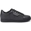 Michael Kors for man. 42F9KEFS2Q Keating Leather Sneakers black (45), Flat, Laces, Casual