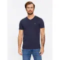 Gant Shield Kort Ermet V-hals T-skjorte