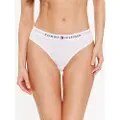 Tommy Hilfiger for woman. UW0UW04145 Briefs Waistband Logo white (XS), Homewear, Cotton, Sustainable