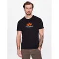 Alpha industries Basic Rubber Kortarmet T-skjorte