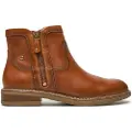 Pikolinos for woman. W8J-8747 Aldaya brown leather ankle boots (36), Flat, Zip, Casual