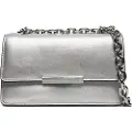 Tous for woman. 2002203055 Audree small silver leather shoulder bag (OSFA), Casual
