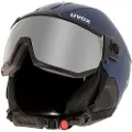 Uvex Instinct Visor, Skihjelm med Visir, Navy Matt