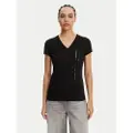 Armani Exchange Xw000529_af10356 Kort Ermet V-hals T-skjorte