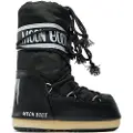 Moon Boot for woman. 80D1400440 Icon Nylon Boots black (27/30), Flat, None, Casual, Snow