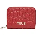 Tous for woman. 2002025017 Greta tojo leather purse (OSFA), Red, Casual, Polyurethane