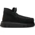 Mou for woman. MU.FW531009A Eskimo Bounce leather shoes black (40), 3 to 5 cm, None, Casual