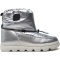 Geox for woman/girl. J46HWE 0LVNF Willaboom shoes silver (38), Flat, None, Casual, children's fashion