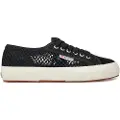 Superga for woman. S2135GW Trainers 2750 Mesh white (38), Black, Flat, Laces, Casual