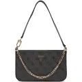 GUESS for woman. HWBG9672720 Noelle Mini Handbag black (OSFA), Casual, Party, Polyurethane