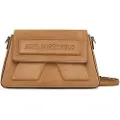 Karl Lagerfeld for woman. A3W30065 Brown Ikon leather bag (OSFA), Casual