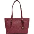 Michael Kors for woman. 30T5GQNT2V Md Tote Garnet (OSFA), Casual, Polyester, Burgundy