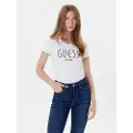 GUESS Logo Kortarmet T-skjorte