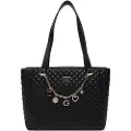 GUESS for woman. HWEG8679250 Everlee Noel bag black (OSFA), Casual, Polyurethane