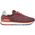 HOFF for woman. 22517004 Maroon Track & Field leather trainers (38), Flat, Laces, Casual