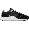Ralph Lauren for man. 809973974002 Train 89 V2 Sneakers with black suede panel (41), Leather, Flat, Laces, Casual
