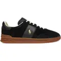 Ralph Lauren for man. 809978010001 Heritage Sneakers black (41), Leather, Flat, Laces, Casual
