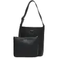 GUESS for woman. HWBG6974040 Meridian II Bucket bag black (OSFA), Casual, Polyurethane