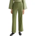 Scotch & Soda Edie Wide Leg Gabardine Høye Bukser