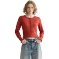 Scotch & Soda Pointelle Knitted Cardigan