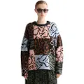 Scotch & Soda Jacquard Oversized Genser