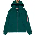 Alpha industries Back Print Genser Med Hel Glidelås