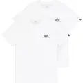 Alpha industries Basic Small Logo Kortarmet T-skjorte 2 Enheter
