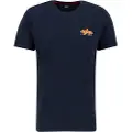 Alpha industries Puff Print Logo Bp T Kortarmet T-skjorte