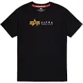 Alpha industries Label Kortarmet T-skjorte