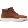 Timberland for man. TB0A297Q3581 Maple Grove Mid Lace Up Sneaker Medium Brown (43.5), Leather, Flat, Laces, Casual