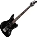 Gear4Music Seattle Short Scale Bassgitar fra Gear4music Black - Nesten ny