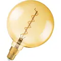 Osram Vintage 1906 - LED-filamentlyspære - form: stor globus - klar finish - E27 - 4 W (ekvivalent 28 W) - klasse G - behagelig varmt lys - 2000 K